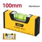 DELI αλφάδι DL290100 με 1 μάτι & κλίμακα, αλουμινίου, 10cm