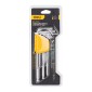 DELI σετ κλειδιά Allen DL3088 με μακρύ βραχίονα, 1.5-10mm, Cr-V, 9τμχ