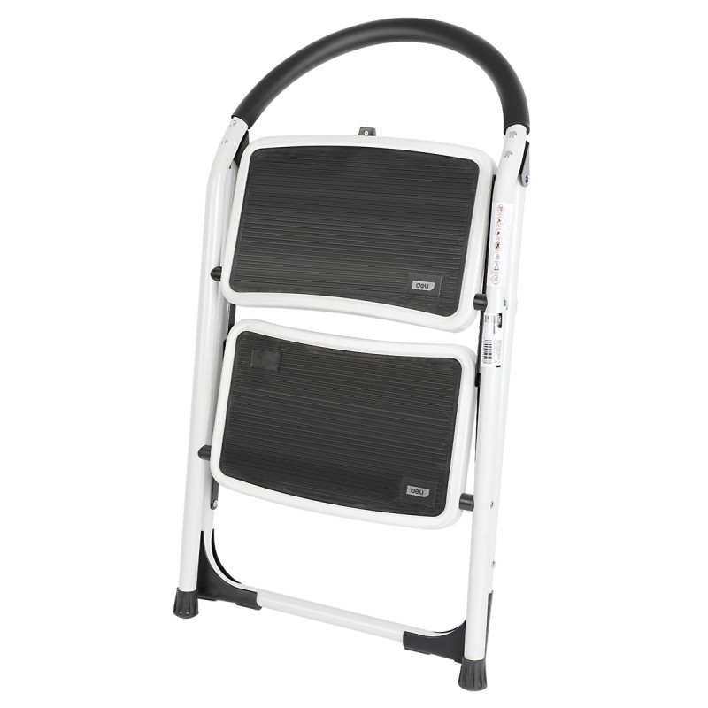DELI σκάλα σιδήρου DL509012 με 2 σκαλοπάτια, 46cm, 150kg