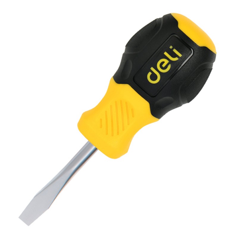 DELI κατσαβίδι ίσιο DL6360381N με αντιολισθητική λαβή, μαγνητικό, 6x38mm