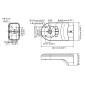 HIKVISION HIWATCH βάση κάμερας DS-1294ZJ-PT, μεταλλική/πλαστική, λευκή