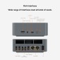 BEELINK mini PC EQR6, AMD Ryzen 5 6600H, 24GB, 500GB M.2, Windows 11 Pro