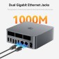 BEELINK mini PC EQR6, AMD Ryzen 5 6600H, 24GB, 500GB M.2, Windows 11 Pro