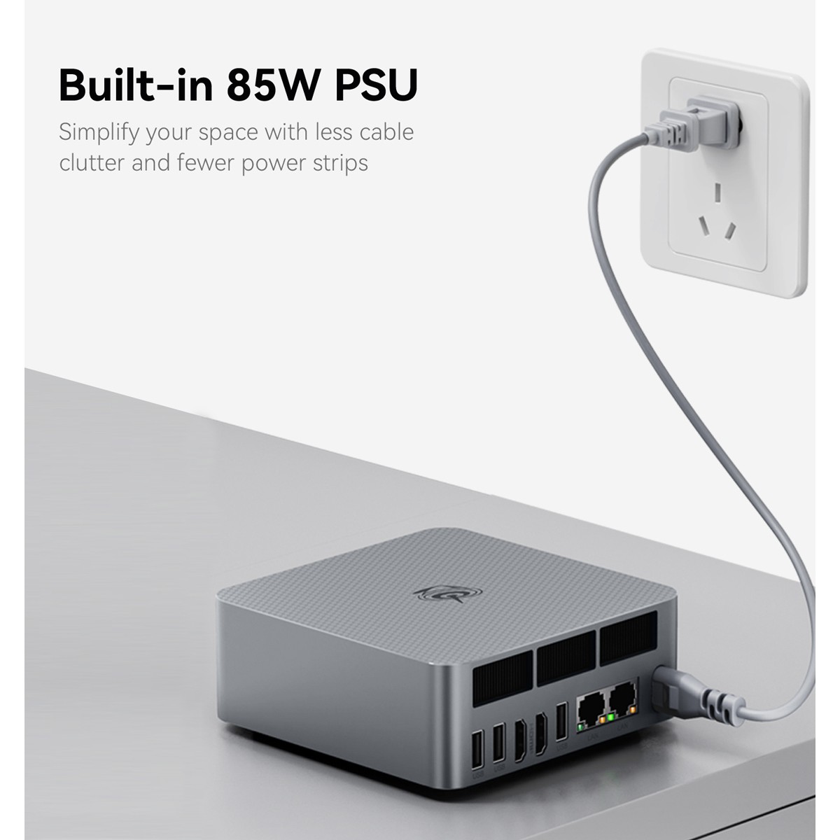 BEELINK mini PC EQR6, AMD Ryzen 5 6600H, 24GB, 500GB M.2, Windows 11 Pro