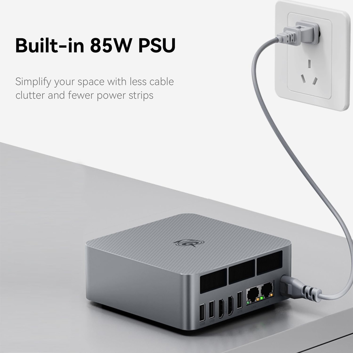 BEELINK mini PC EQR7, AMD Ryzen 7 7735U, 16GB, 500GB M.2, Windows 11 Pro