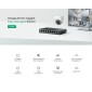 TP-LINK easy managed switch ES208G, 8x Gigabit θύρες, V1.0