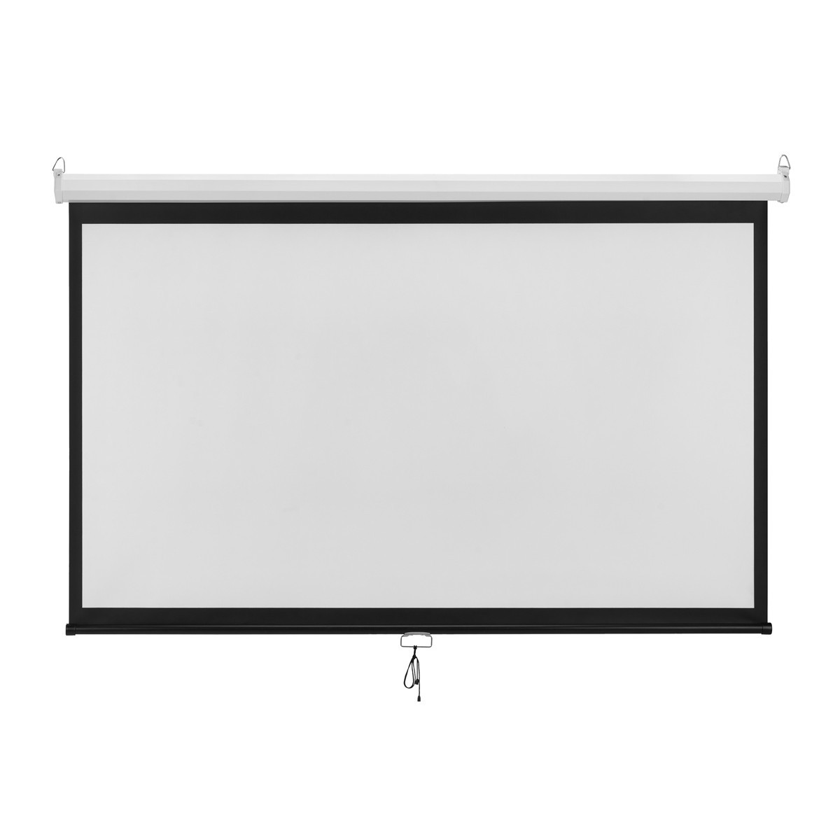 BRATECK οθόνη προβολής projector τοίχου/οροφής ESBA100, 221x124cm, 16:9/100", πτυσσόμενη