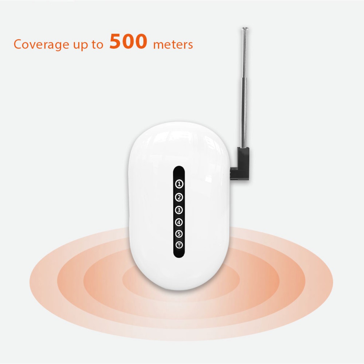 Αναμεταδότης συστημάτων συναγερμού EX010, 433MHz, έως 500m