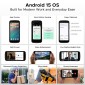 DOOGEE smartphone Fire 3, 5.5", 3/64GB, 8350mAh, IP68/IP69K/MIL-STD-810H, μαύρο