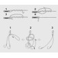 POWERTECH στριφτάρι ψαρέματος FISH-0006, 17 x 2.9mm, 50τμχ