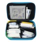 KALFF kit πρώτων βοηθειών για οχήματα FK1793-99, DIN 13164-2022, γαλάζιο