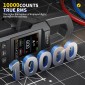 FNIRSI ψηφιακή αμπεροτσιμπίδα/πολύμετρο DMC-100, 600A AC/DC, NCV, True RMS, επαναφορτιζόμενη