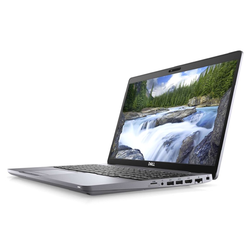 DELL Laptop Latitude 5510, Factory Refurbished Grade A, i5-10210U, 16/256GB SSD, 15.6", Cam, Integrated Graphics, Windows 10 Pro