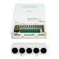 FOLKSAFE τροφοδοτικό συστημάτων CCTV FS-DC120805W, 8 εξόδων, 12V/5A, αδιάβροχο IP65