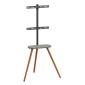 BRATECK βάση τηλεόρασης δαπέδου FS28-44F-04, 43-65", έως 35kg, με ράφι
