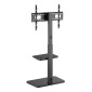 BRATECK βάση τηλεόρασης δαπέδου FS32-46, 37-75", έως 40kg, με ράφι