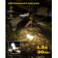 GLOCUSENT LED φανάρι GLCSNTCL001G, επαναφορτιζόμενο, έως 1200lm, IP68, πράσινο