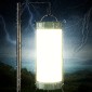 GLOCUSENT LED φανάρι GLCSNTCL001G, επαναφορτιζόμενο, έως 1200lm, IP68, πράσινο