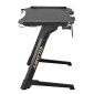 BRATECK gaming γραφείο Glory GMD04-1S, 1200x600mm, RGB, μαύρο