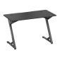 BRATECK gaming γραφείο GMD14-1 με RGB φωτισμό, 120x60x75cm, μαύρο