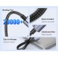 ORICO καλώδιο Lightning σε USB GQA12, 2.4A, 480Mbps, 1m, μαύρο