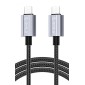 ORICO καλώδιο USB-C GQA60, 60W, 480Mbps, 1m, μαύρο
