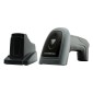 GTCODESTAR barcode scanner GT-1901C με βάση, 1D & 2D, ενσύρματο & ασύρματο, Bluetooth, 2000mAh, μαύρο