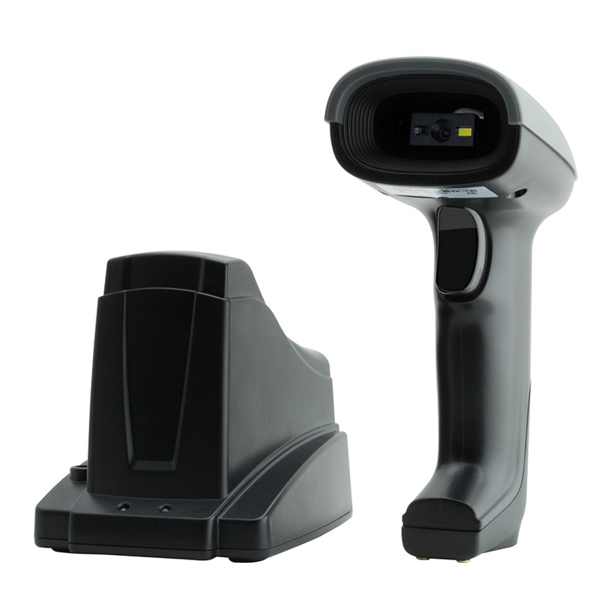 GTCODESTAR barcode scanner GT-1901C με βάση, 1D & 2D, ενσύρματο & ασύρματο, Bluetooth, 2000mAh, μαύρο