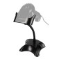 GTCODESTAR βάση για barcode scanner GTC-STAND, εύκαμπτος μεταλλικός βραχίονας, μαύρη