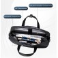 ARCTIC HUNTER τσάντα ώμου GWB00849 με θήκη laptop 15.6", 14L, μαύρη