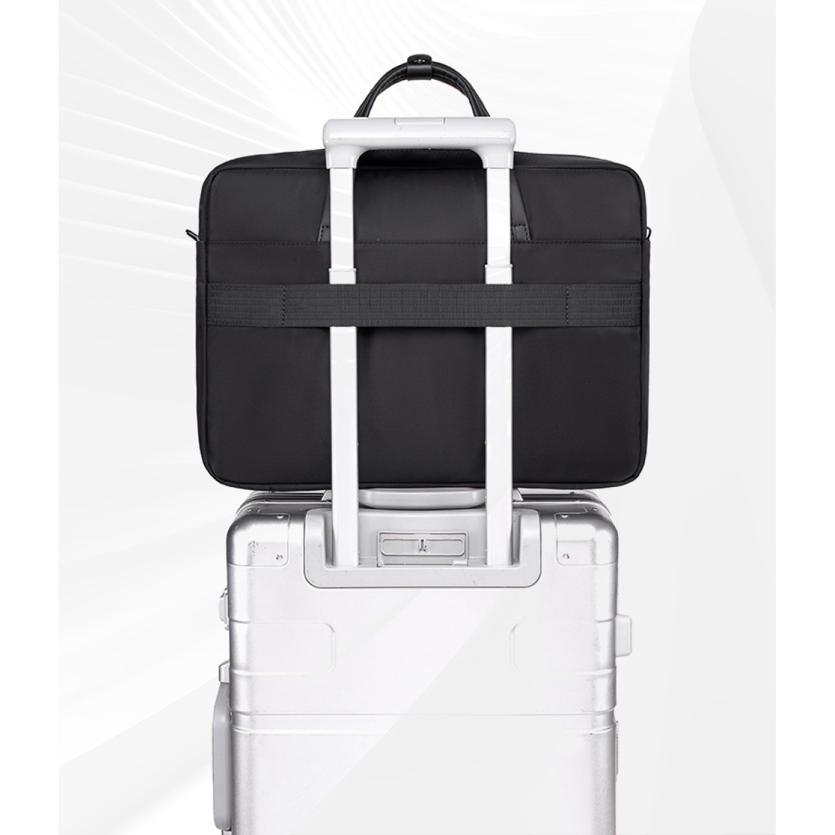 ARCTIC HUNTER τσάντα ώμου GWB00849 με θήκη laptop 15.6", 14L, χακί