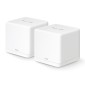 MERCUSYS Mesh WiFi 6 System Halo H60X, 1500Mbps Dual Band, 2τμχ, V.1.0