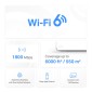 MERCUSYS Mesh Wi-Fi 6 System Halo H70X, 1.8Gbps Dual Band, 3τμχ, V. 1.20