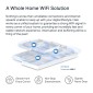 MERCUSYS Mesh Wi-Fi 6 System Halo H70X, 1.8Gbps Dual Band, 3τμχ, V. 1.20