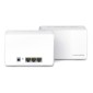 MERCUSYS Mesh Wi-Fi 6 System Halo H80X, 3Gbps Dual Band, 2τμχ, Ver. 1.0