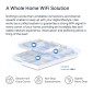 MERCUSYS Mesh Wi-Fi 6 System Halo H80X, 3Gbps Dual Band, 3τμχ, Ver. 1.0