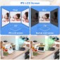 HELLOBABY ενδοεπικοινωνία μωρού HB6241 με κάμερα & οθόνη 4", 720p, PTZ
