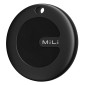 MILI smart tag MiTag Duo για iOS & Android συσκευές, Bluetooth tracker, μαύρο