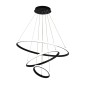 POWERTECH LED φωτιστικό οροφής HLL-0105, 44W, 4000K, 60x60cm, μαύρο