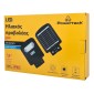 POWERTECH LED ηλιακός προβολέας HLL-0126, χειριστήριο, PIR, 50W, 5000mAh