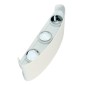 POWERTECH LED φωτιστικό τοίχου HLL-0160, 6W, 4000K, 510lm, IP65, λευκό