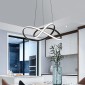 POWERTECH LED φωτιστικό οροφής HLL-0180, 50W, 4000K, Φ60cm x 120cm, μαύρο