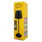 POWERTECH LED επιτραπέζιο φωτιστικό HLL-0195, RGB, ρυθμιζόμενο, επαναφορτιζόμενο, μαύρο
