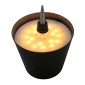 POWERTECH LED φωτιστικό για μπουκάλι HLL-0197, ρυθμιζόμενο, επαναφορτιζόμενο, μαύρο