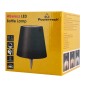 POWERTECH LED φωτιστικό για μπουκάλι HLL-0197, ρυθμιζόμενο, επαναφορτιζόμενο, μαύρο