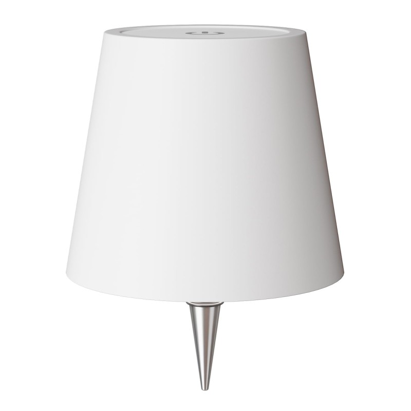 POWERTECH LED φωτιστικό για μπουκάλι HLL-0198, ρυθμιζόμενο, επαναφορτιζόμενο, λευκό