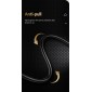 USAMS earphones με μικρόφωνο US-SJ482, Type-C, 10mm, 1.2m, μαύρα