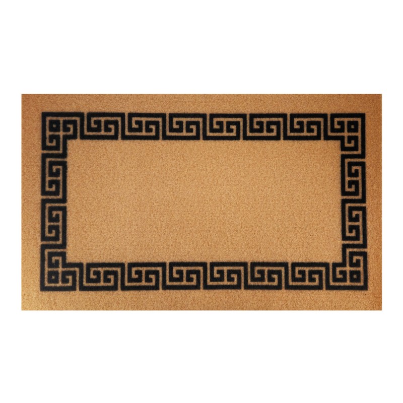 HOME USE πατάκι εισόδου HUH-0206, αντιολισθητικό, 75x45cm, 8mm πάχος, καφέ