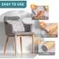HOME USE προστατευτικές τάπες επίπλων HUH-0224, 25-30mm, διάφανες, 24τμχ