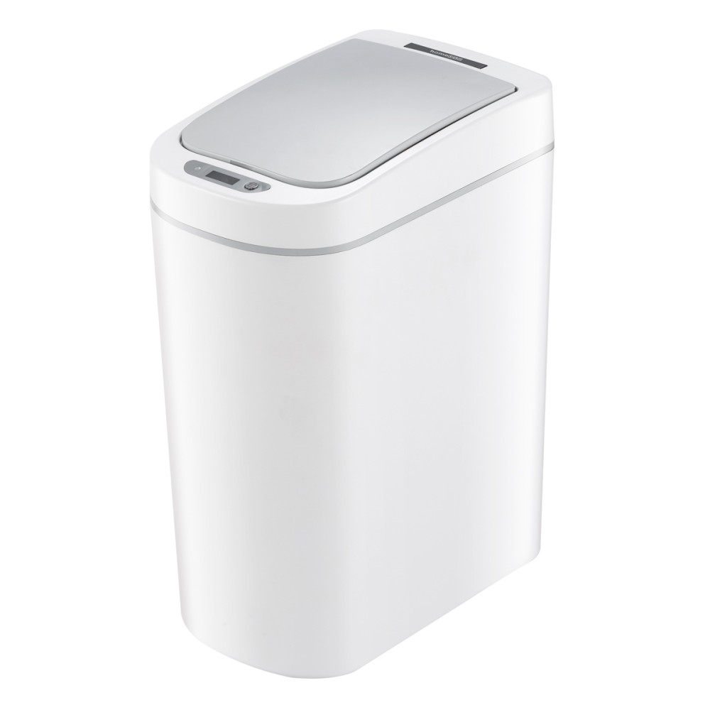 HOME USE κάδος απορριμμάτων HUH-0255 με φωτοκύτταρο, 7lt, λευκός